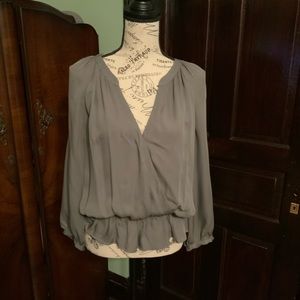 ❤️ Joie Silk Gray Blouse ❤️